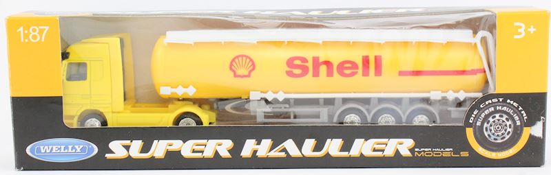 Tanklastwagen Shell gelb 20cm 