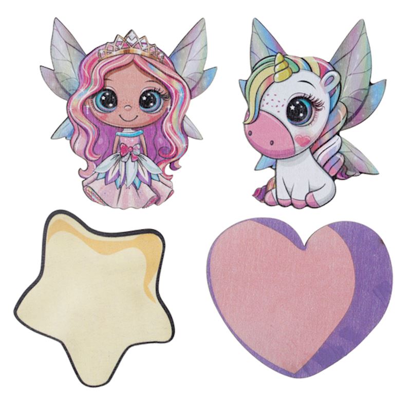 Déco à parsemer P'tite fée Sachet de 10 pièces