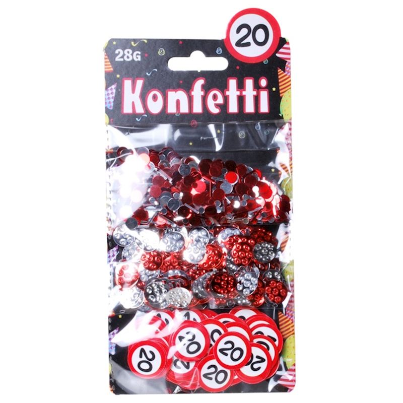 Confettis 20 ans 