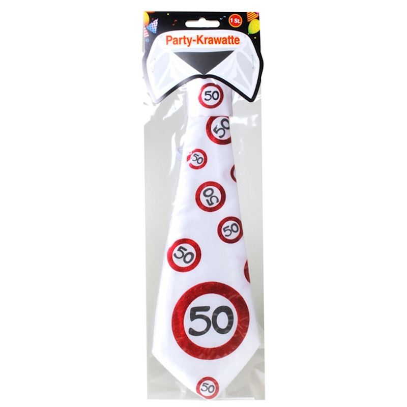 Krawatte Geburtstag 50 Jahre 