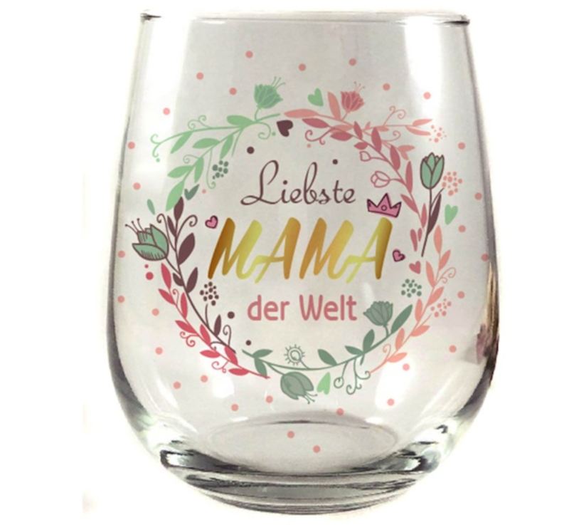 Trinkglas Liebste Mama der Welt, 400 ml