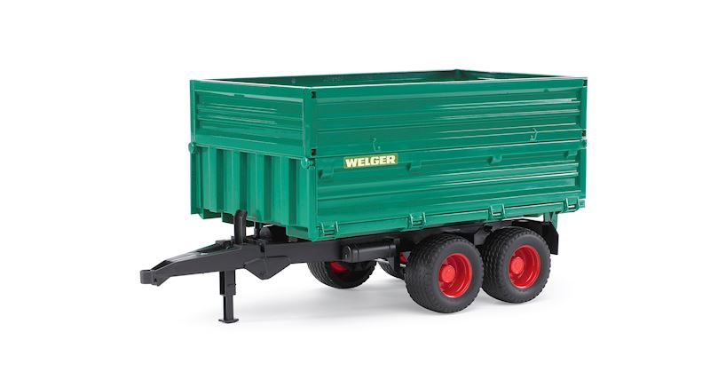 BRUDER remorque basculante double niveau