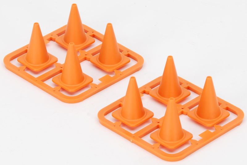 BRUDER Ersatzteil 8 Absperrpylonen