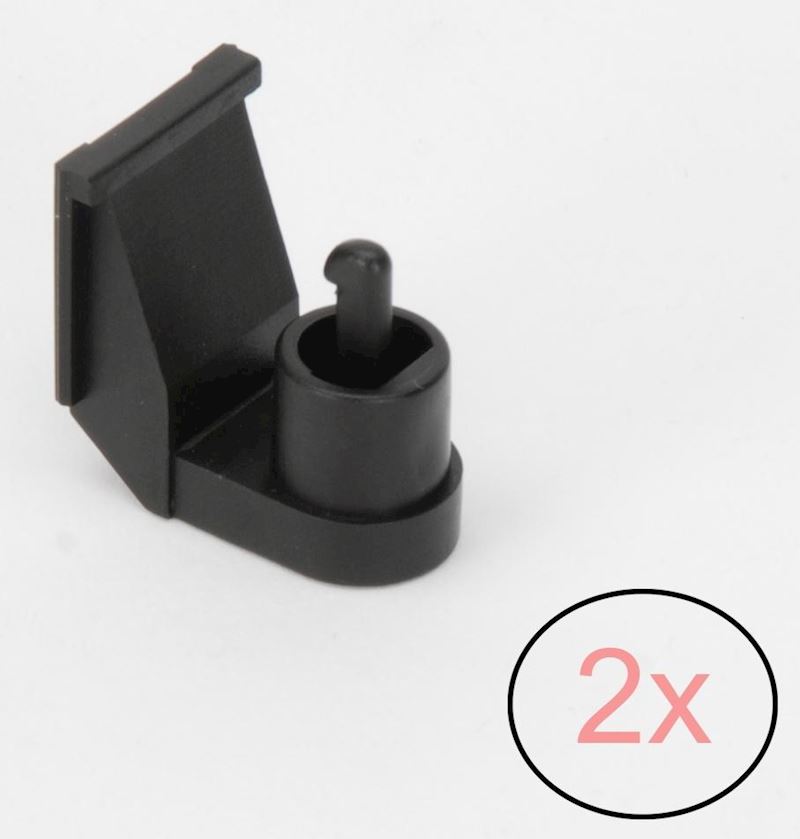 BRUDER Ersatzteil 2 Anhängerkupplungen