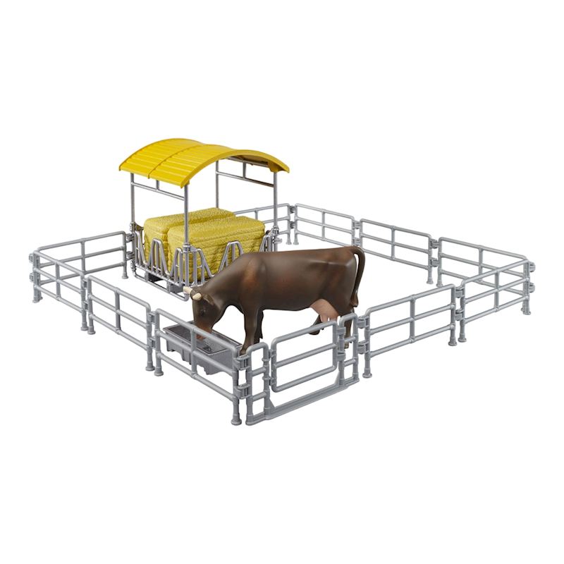 BRUDER Zubehör Heuraufe mit Zäunen und Trog