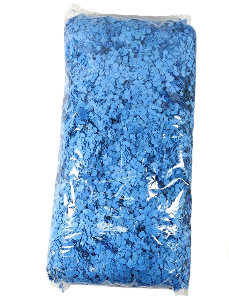 Konfetti 1 kg blau 