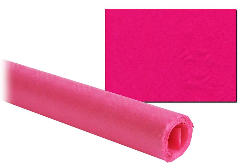 Tischtuchrolle Damast 8 m x 1 m 45 g/m2 pink