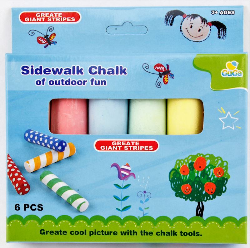 Crayon de rue 6 pcs. 180 g