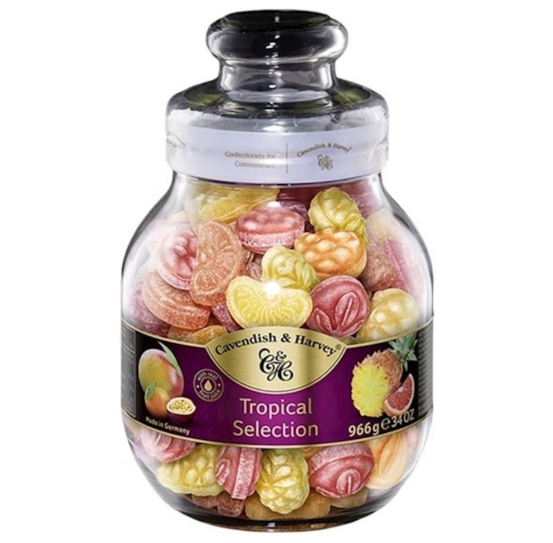 Cavendish & Harvey Bonbons im Glas 966 g Tropical Selection