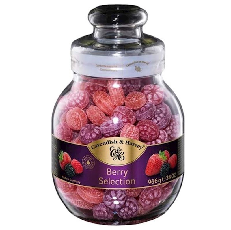 Cavendish & Harvey Bonbons im Glas 966 g Berry Selection