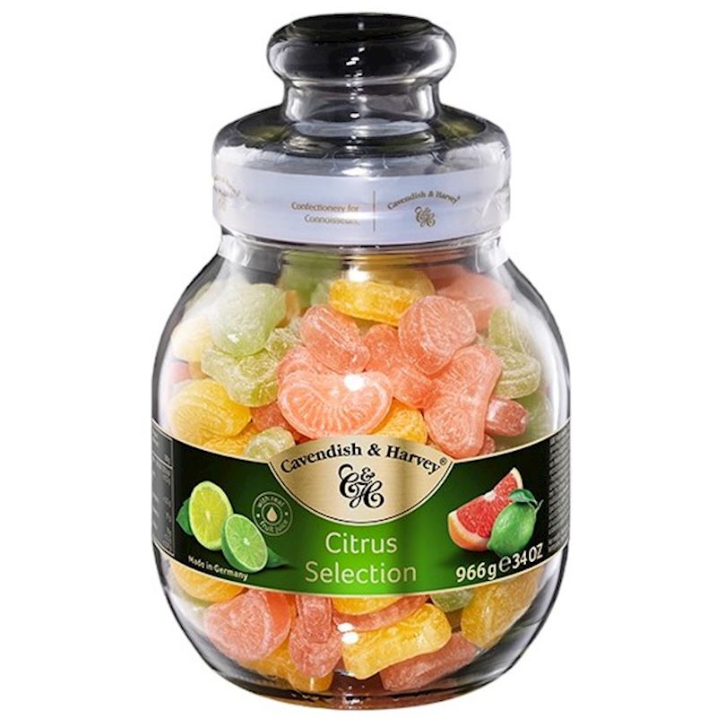 Cavendish & Harvey Bonbons im Glas 966 g Citrus Selection