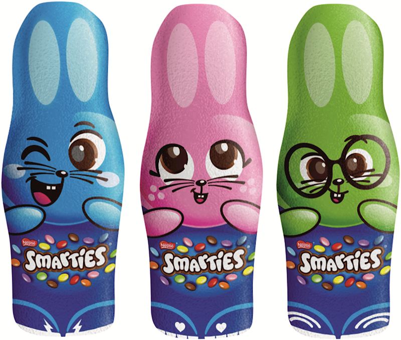 Smarties Osterhase 50 g 3 ass