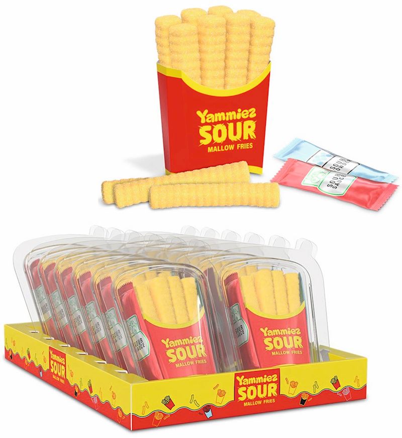 Frites acidulées Yammiez 44 g 