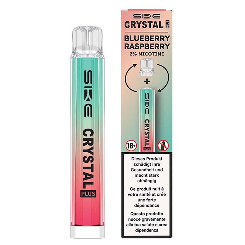 SKE Crystal Plus Aurora Blue & Blueberry Raspberry, 1 Pod