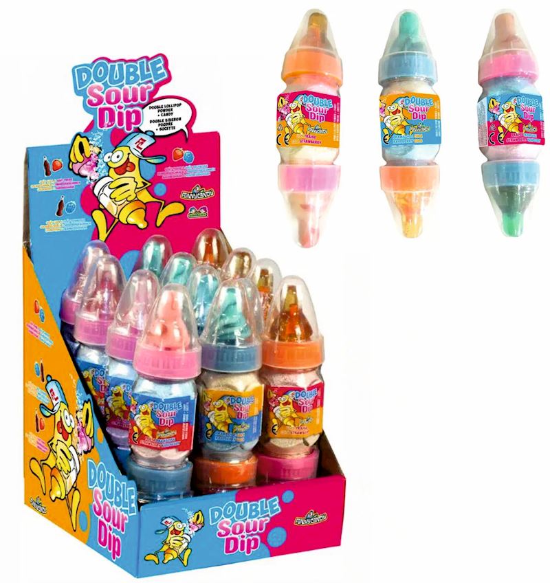 FunnyCandy Double Sour Dip 32 g