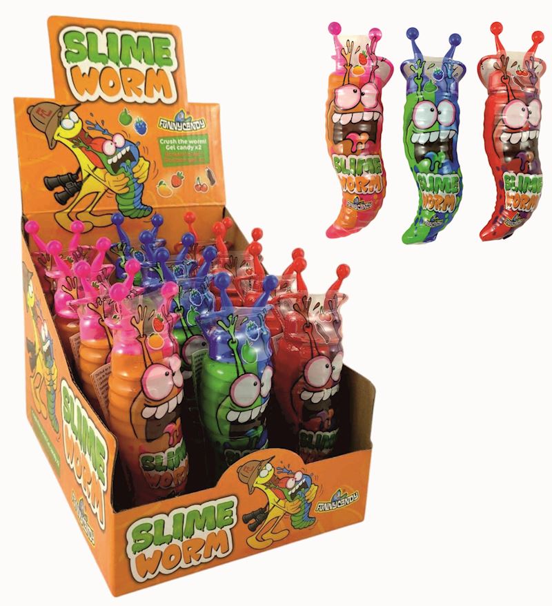 FunnyCandy Slime Worm 58 g 