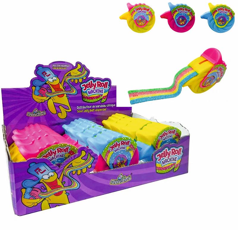 Funny Candy Jelly Roll Machine 30 g