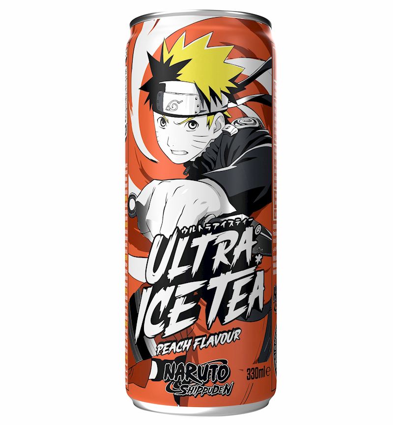 Ultra Ice Tea Naruto pêche 330 ml