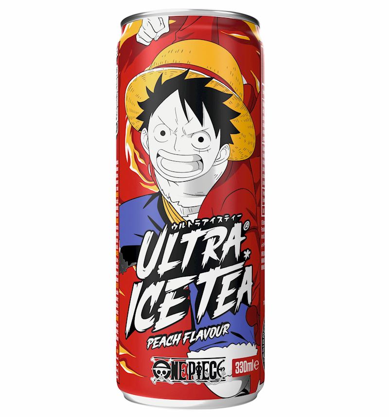 Ultra Ice Tea Luffy pêche 330 ml