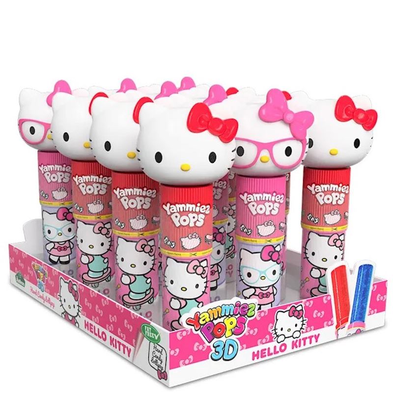 Yammiez 3D Pop Hello Kitty 15g Erdbeere und Blaubeere