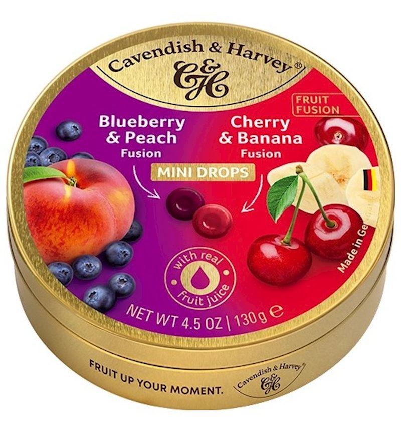 Cavendish & Harvey 130 g Fruit Fusion Mini Drops