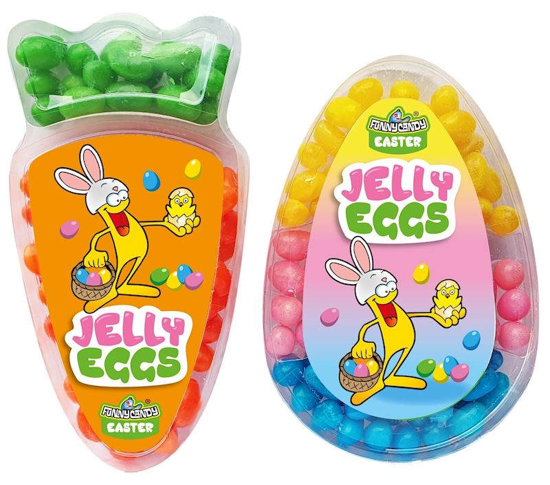FunnyCandy Jelly Eier 100 g 