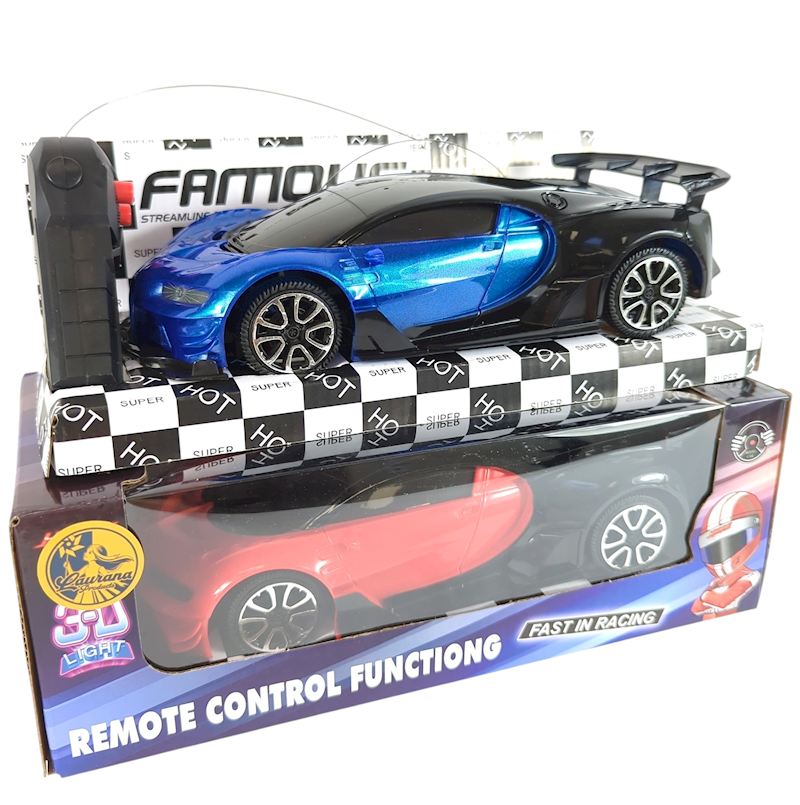 Voiture de sport télécommandée 1:18, 2 ass.