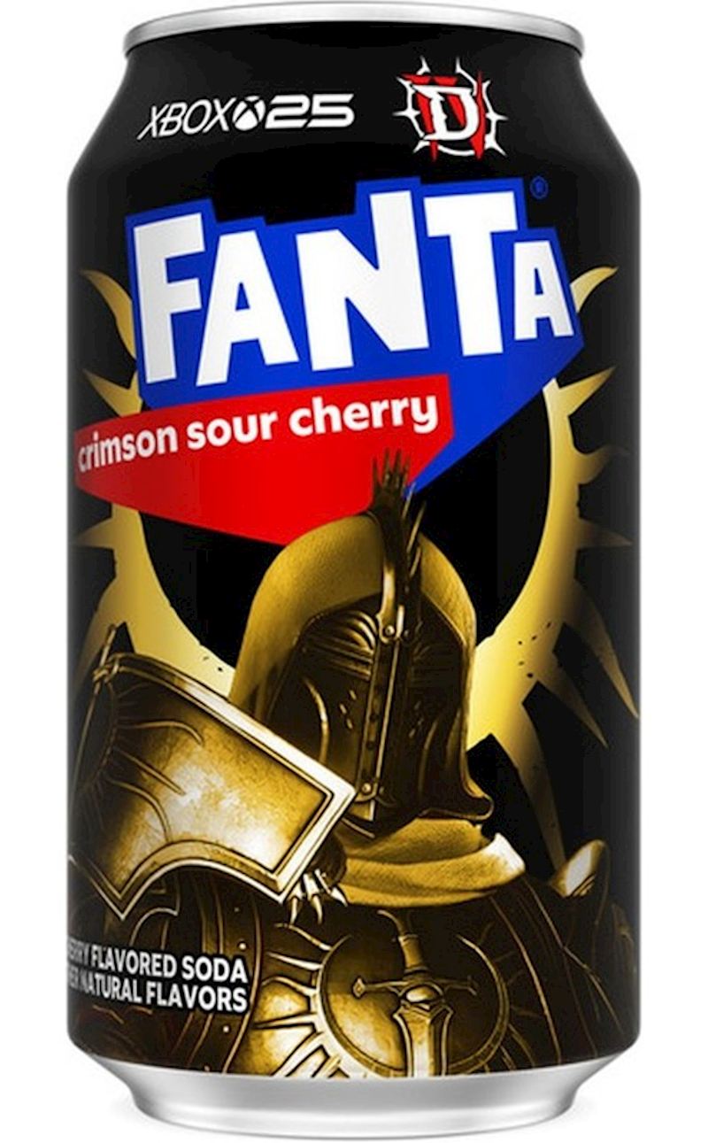 FANTA USA Crimson Sour Cherry 355 ml limited Edition