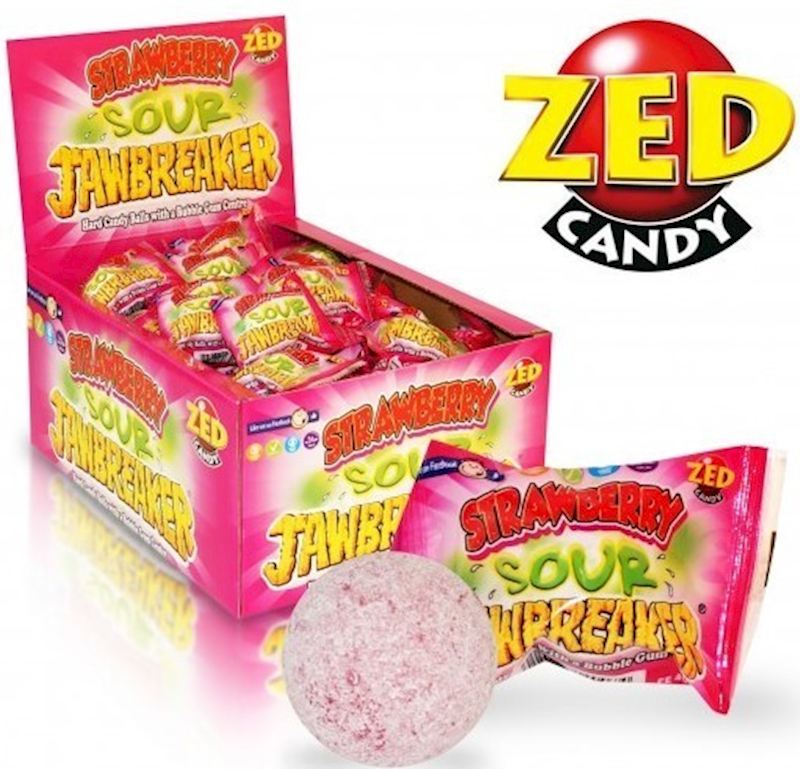 ZED Jawbreaker Balls Sour 13 g Erdbeergeschmack