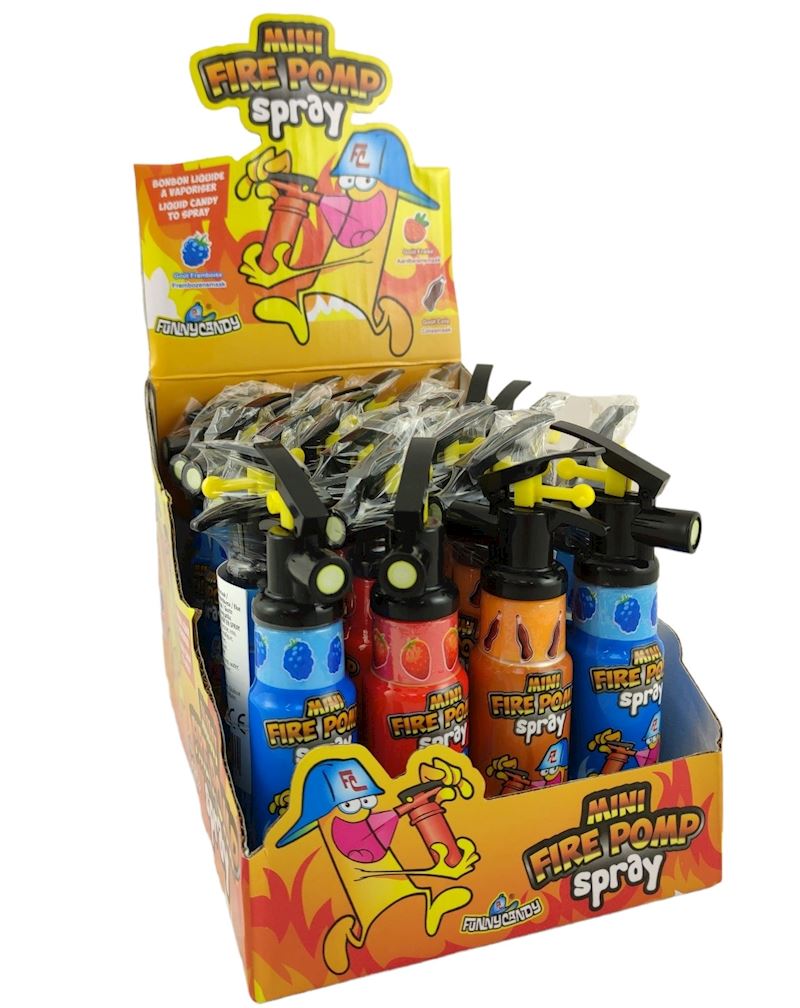 FunnyCandy Mini Fire Pomp Spray 25 ml 3 Aromen