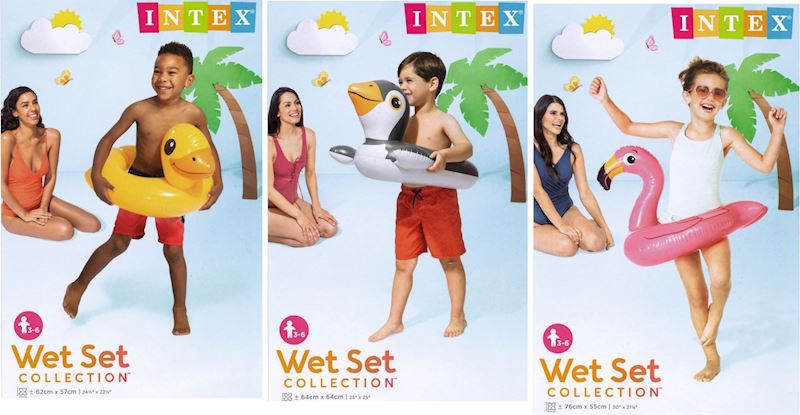 Bouée pour enfants 3x assortis