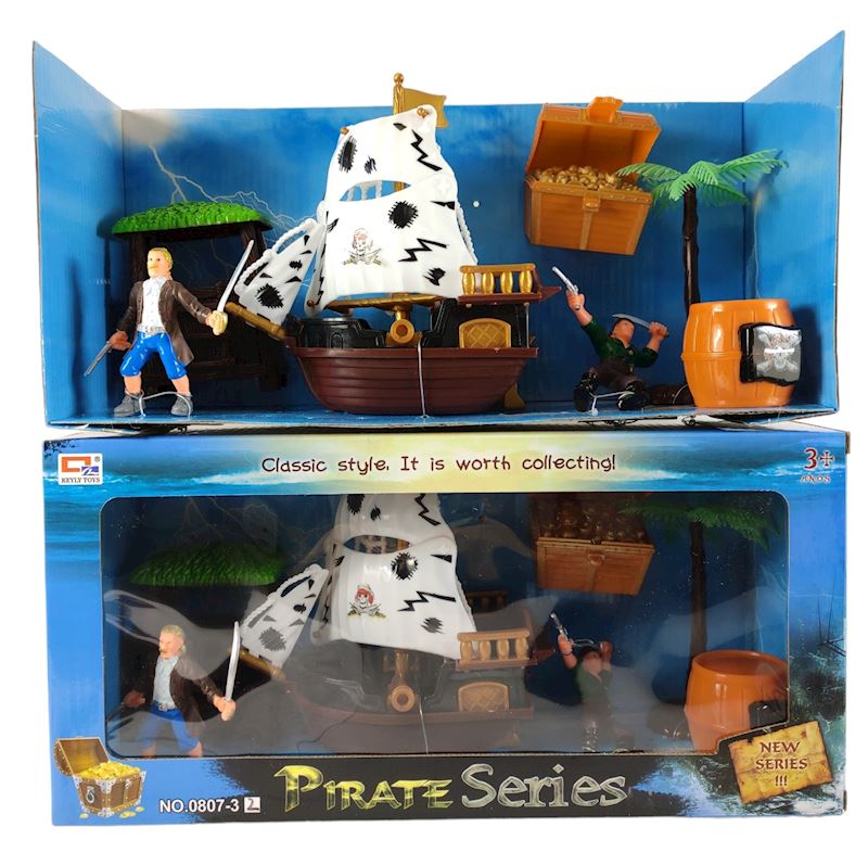 Spielset Piratenschiff mit Zubehör