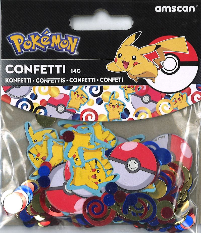 Confettis Pokémon en film, papier