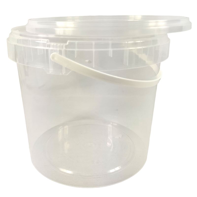 Seau en plastique avec couvercle 3.5 litres