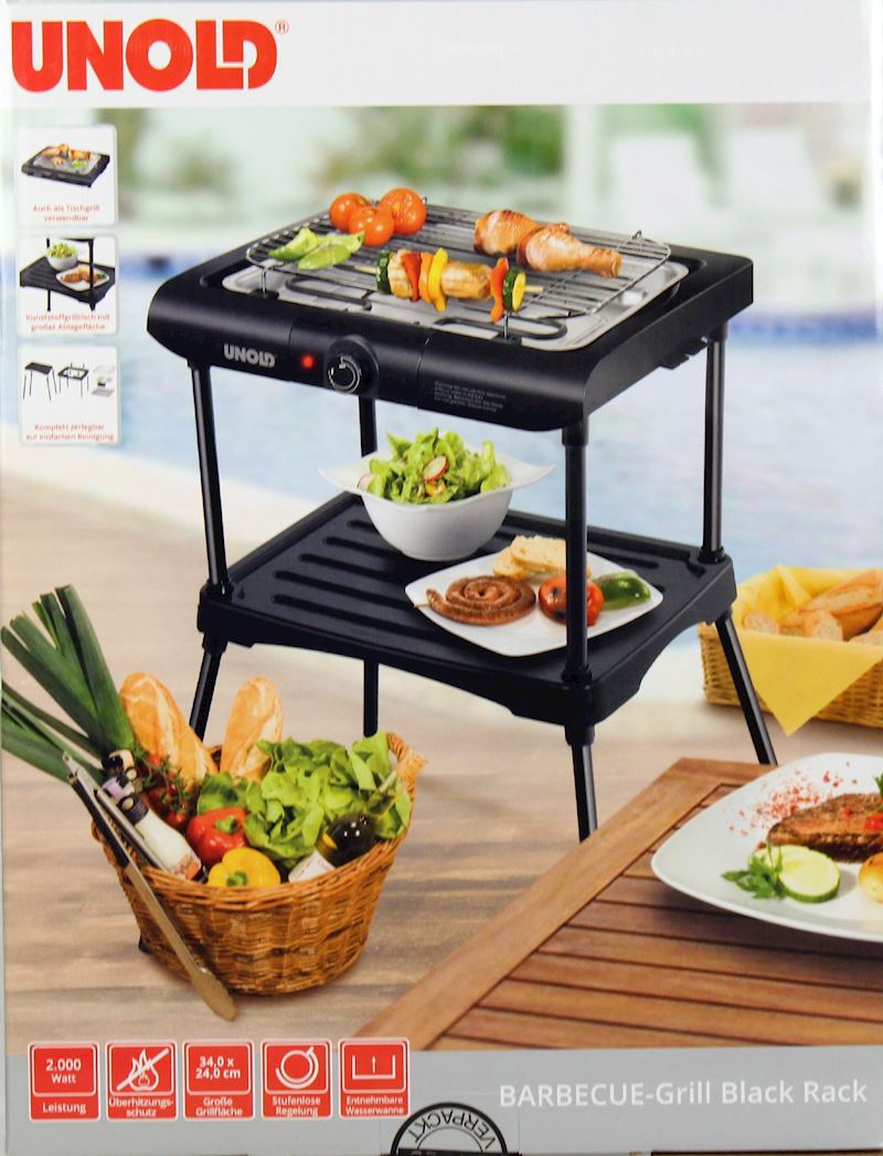 Unold Barbecue grill noir 