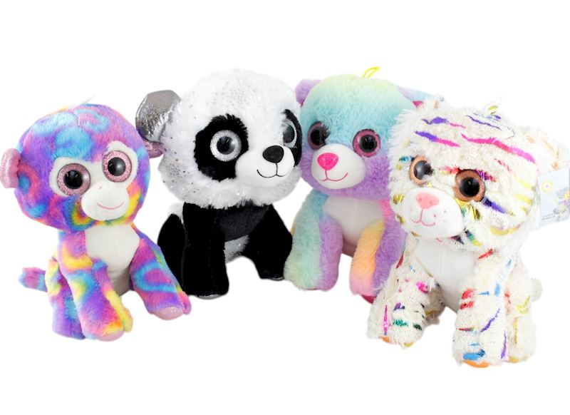 Peluche animaux 22 cm 