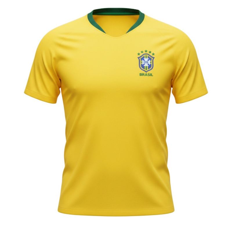 Fussball Fanshirt Brasilien Grösse 122 