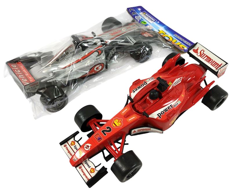 Formel 1 Auto zum Aufziehen 25 cm 2 Farben