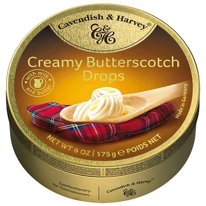 Cavendish & Harvey Cream Butterscotch Drops 175 g