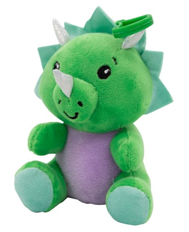 Ballongewicht Plüsch Dino mit Haken 120 g, 11 cm