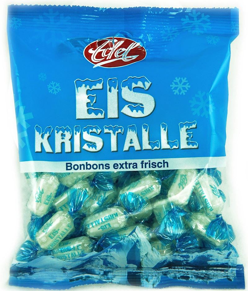 Edel Eiskristalle Bonbons im Flachbeutel 150 g