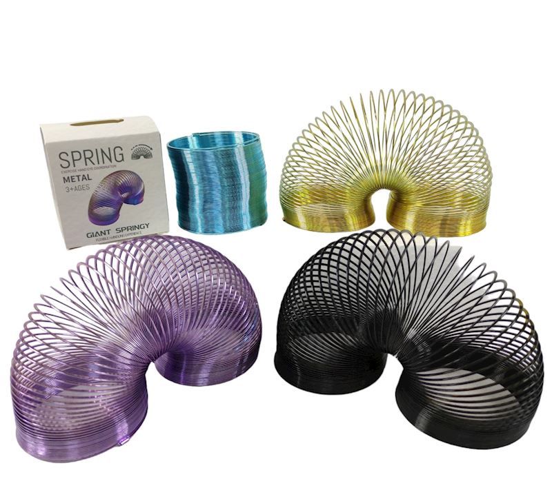 Spirale en métal 5.8 cm, 4 ass.