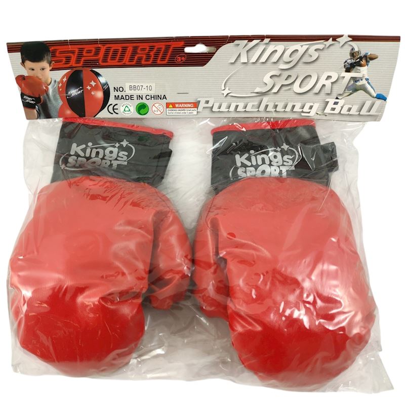 Boxhandschuhe 1 Paar rot 35x28x6 cm