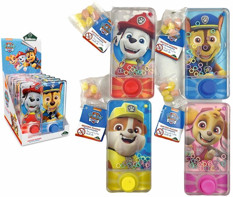 Handy Wasserspiel Paw Patrol mit 5 g Bonbons