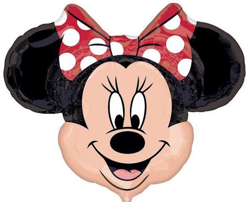 Balon alum. Ouvert mini Minnie Mouse