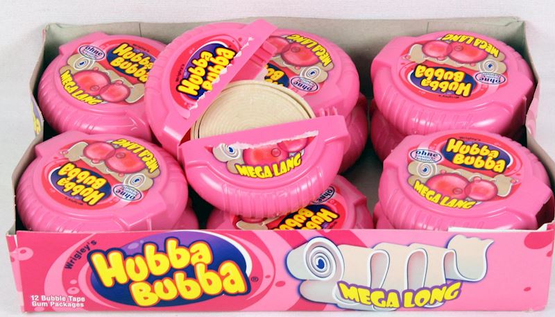 Hubba Bubba Bubble Tape pink, Fancy Fruit