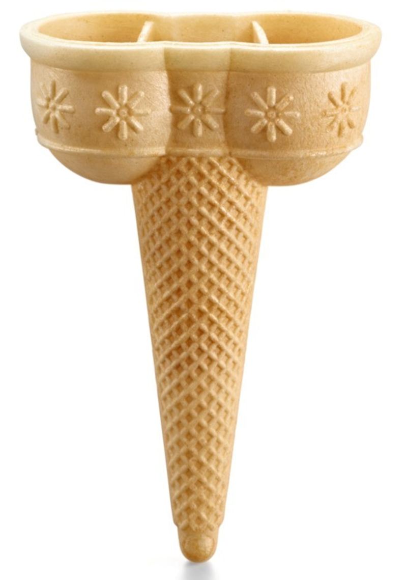 Hardys Softicecornet Nanette Duo 500 pièces