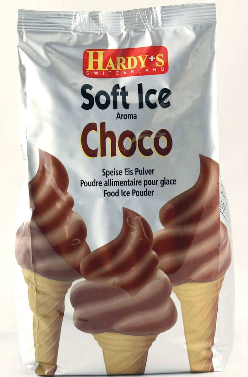 Poudre pour Soft Ice Hardy's Arôme de chocolat,sac de 1.3 kg