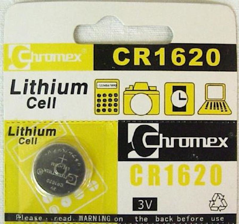 batterie CR 1620, 5 pièces 