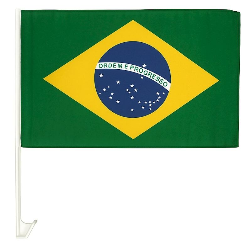 Autofahne Brasilien 